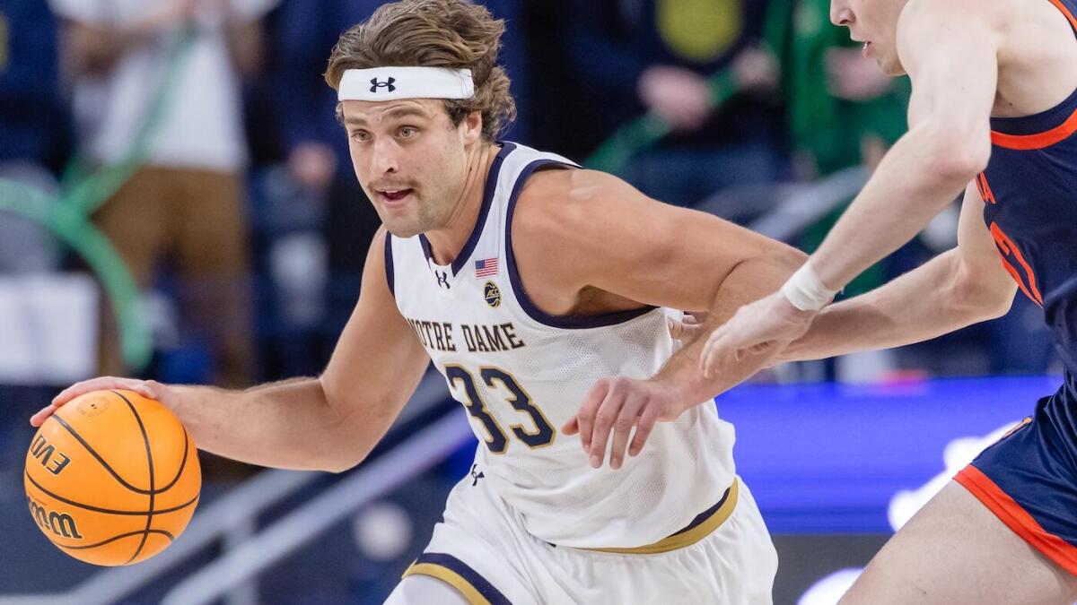 Colts sign ex-Notre Dame basketball player Carson Towt in NFL free agency