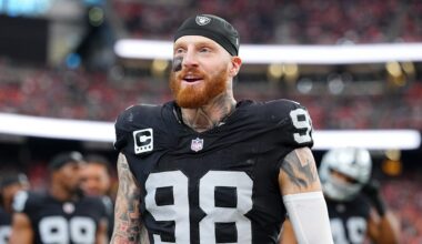 Maxx Crosby details 'off' meeting with Ravens, emotions during 'rollercoaster'