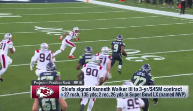 Kenneth Walker III's fantasy impact with Chiefs 'NFL Fantasy Live'