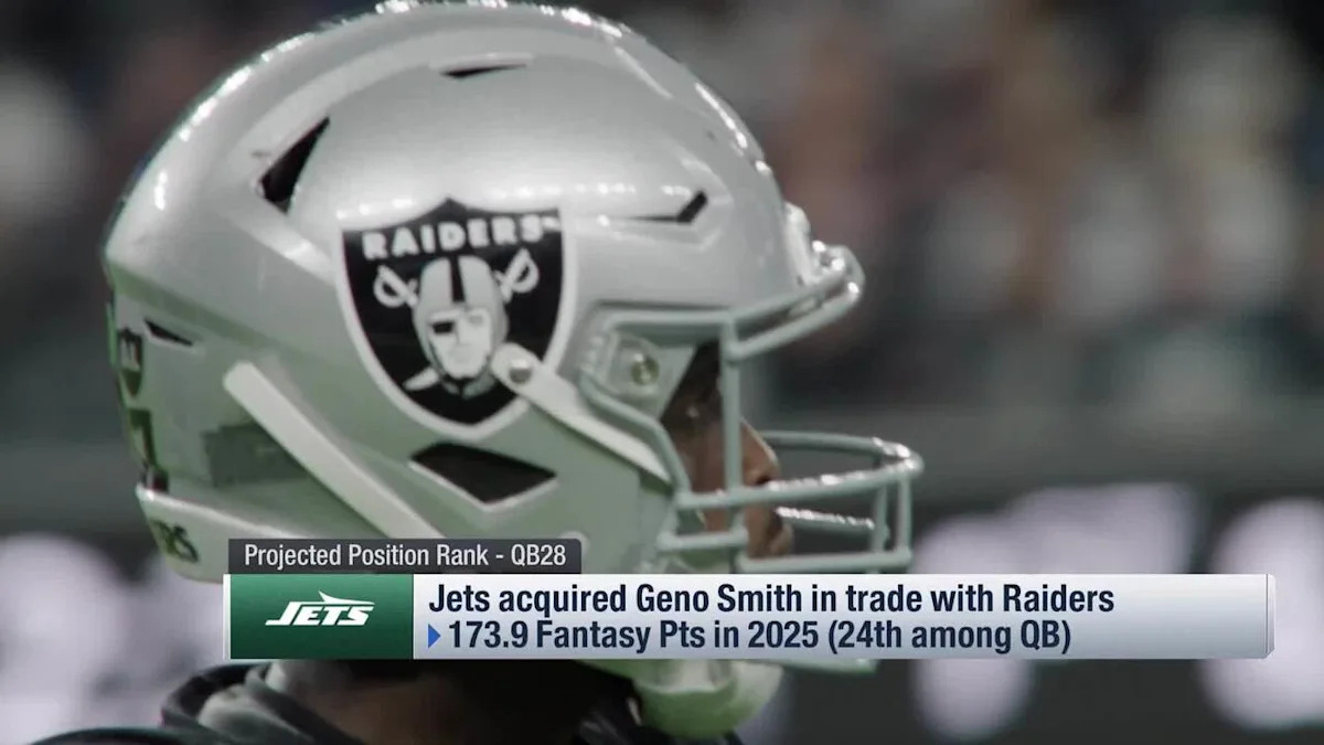Geno Smith's fantasy impact with Jets 'NFL Fantasy Live'
