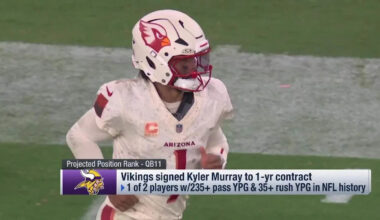 Kyler Murray's fantasy impact with Vikings 'NFL Fantasy Live'