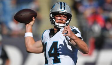 Eagles acquire veteran backup quarterback Andy Dalton from Panthers, AP source says