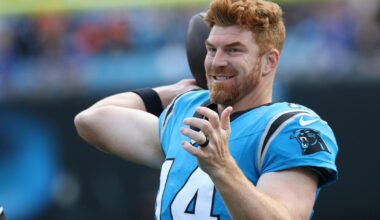 Eagles add veteran QB Andy Dalton in trade with Panthers: report