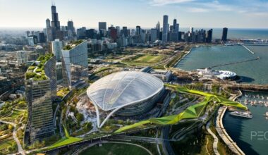 Bears stadium debate: New Soldier Field proposal includes dome, entertainment district