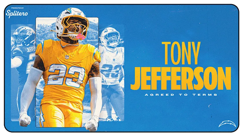 Chargers Re-Sign Tony Jefferson - Los Angeles Sports Nation