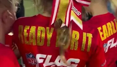 Taylor Swift is inspiring this young girls flag football team