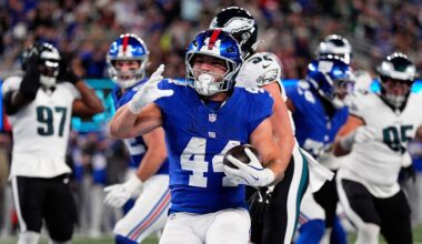 Giants RB Cam Skattebo claims CTE is fake and 'just an excuse' for players