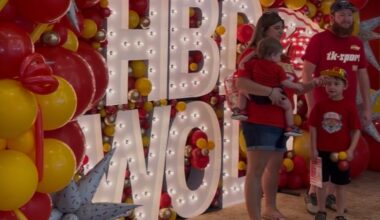 KC Wolf celebrates birthday with sold-out bash at Arrowhead Stadium