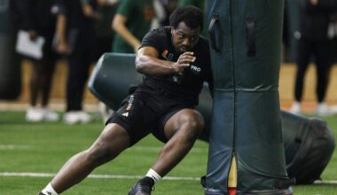 Hurricanes’ Rueben Bain to visit Dolphins ahead of NFL Draft