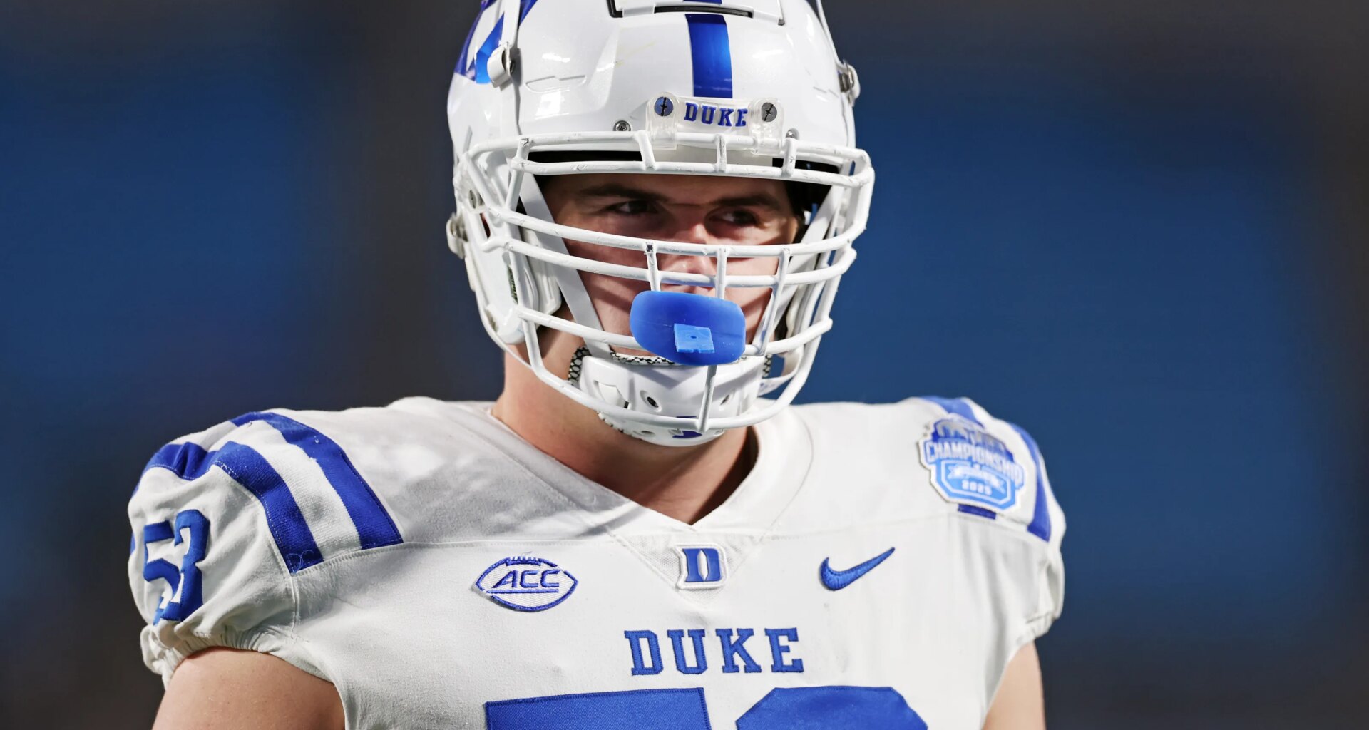 No. 37, Duke OL Brian Parker II