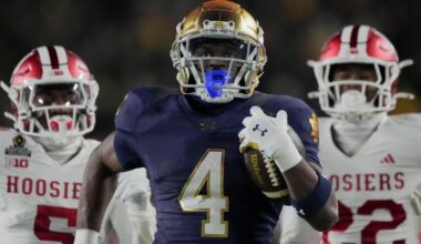 2026 NFL Draft odds: Sportsbooks project top five, favorite to land Jeremiyah Love
