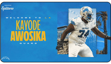 Chargers bring in Kayode Awosika