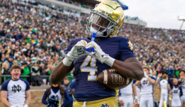 RB Jeremiyah Love At Top Of Giants' List?