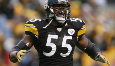 Leader, sacker Joey Porter Steelers 25th best draft pick since 1969