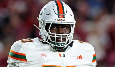 Eagles Host 'Human Skyscraper' Markel Bell on Pre-Draft Visit