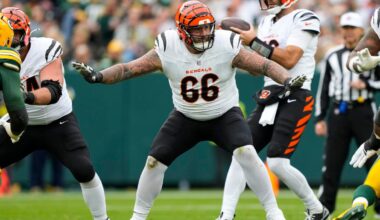 Bengals OL Dalton Risner impresses with offseason mile-run times