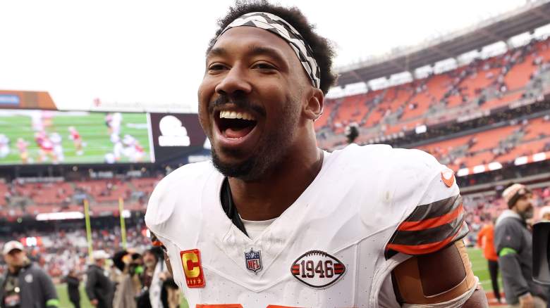 Myles Garrett #95 of the Cleveland Browns