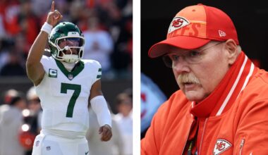 Andy Reid Fires off Message About Ex-Jets QB Justin Fields