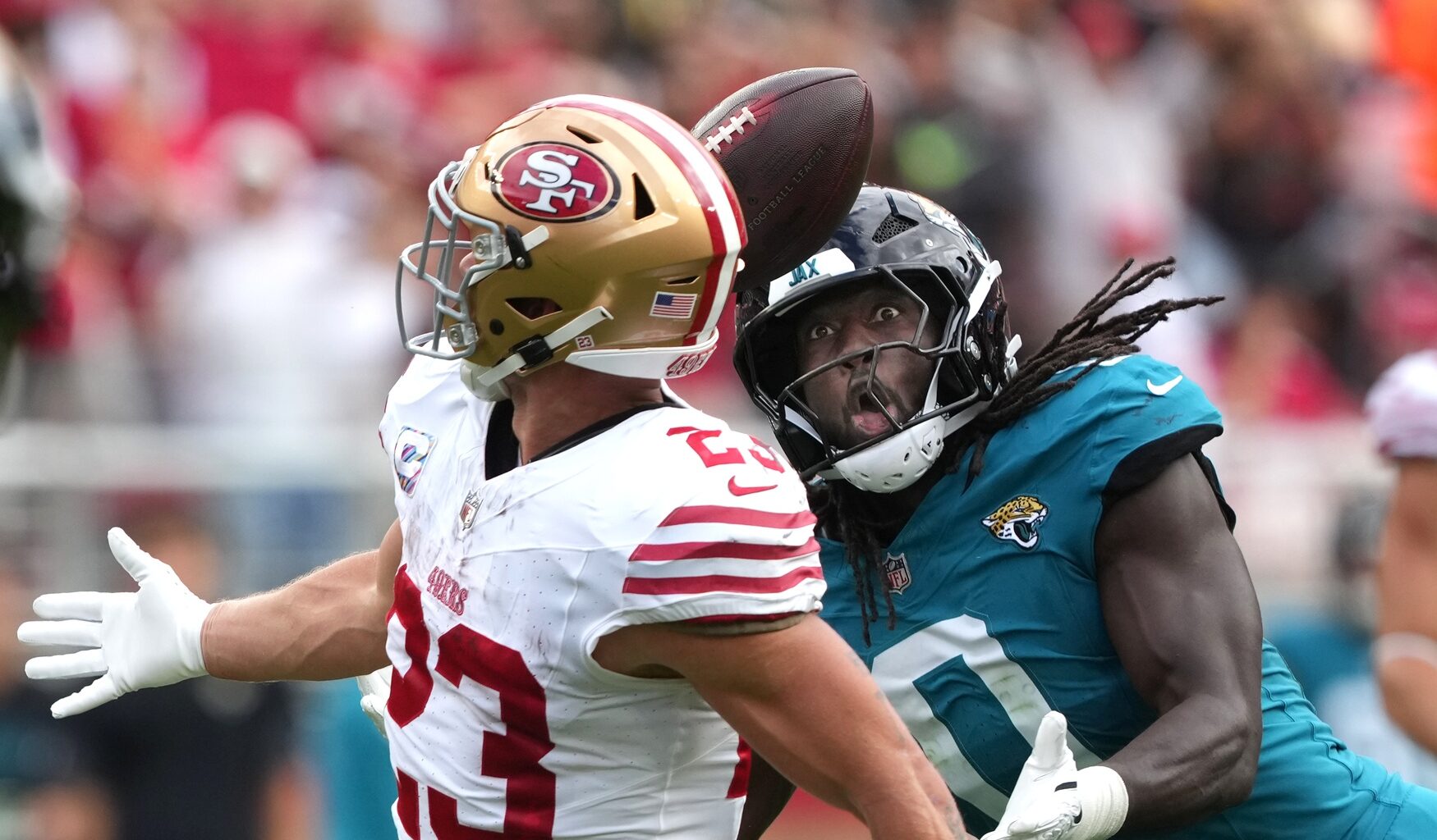 AFC Notes: Solomon Thomas, Devin Lloyd, Jaguars, Texans, Titans