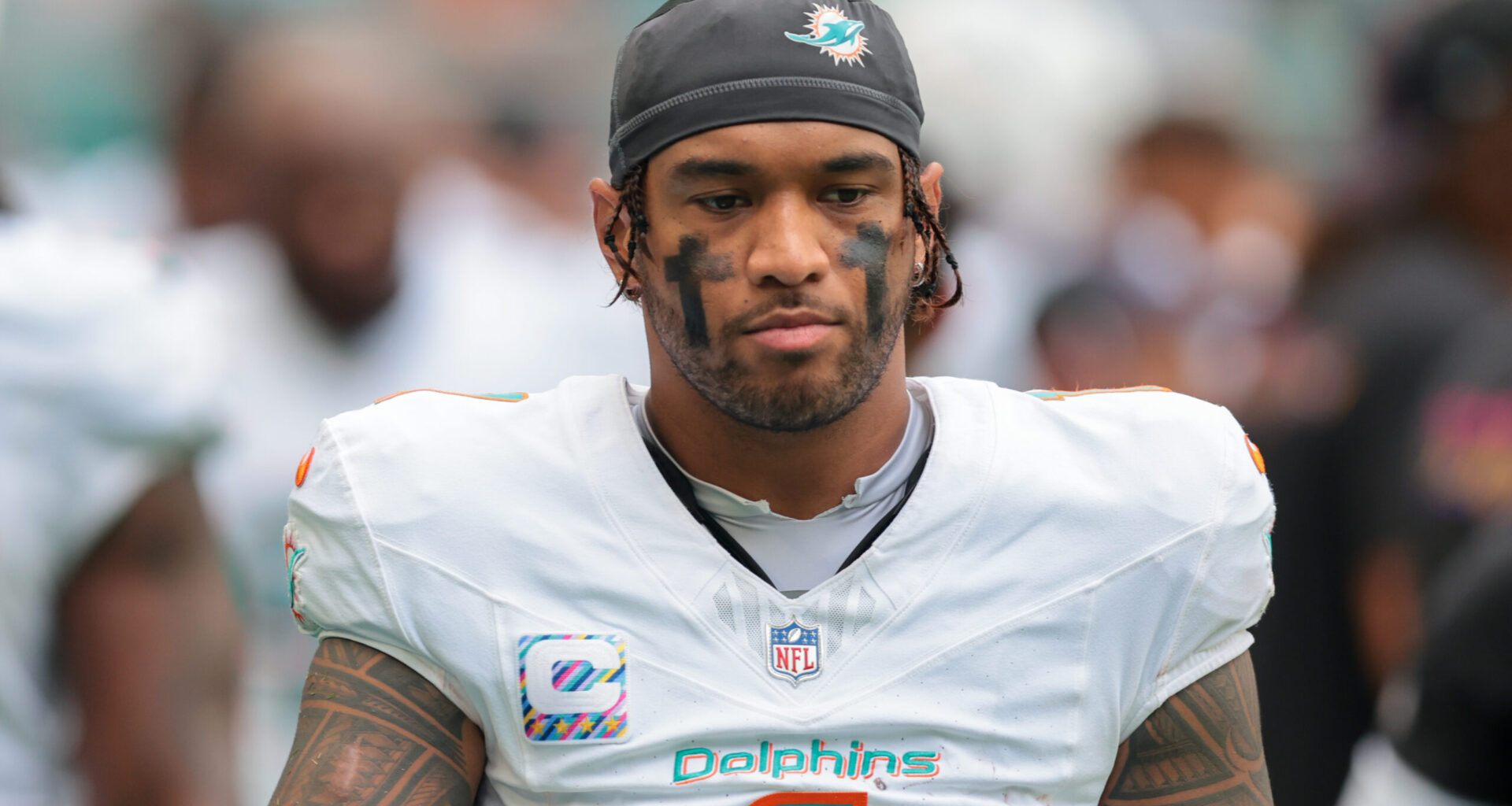 Miami Dolphins quarterback Tua Tagovailoa
