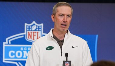 Jets GM Darren Mougey scouting potential quarterbacks in this year's draft class . . . and beyond