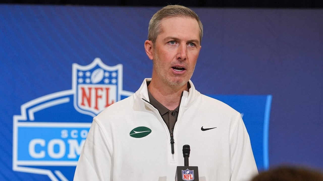 Jets GM Darren Mougey scouting potential quarterbacks in this year's draft class . . . and beyond