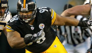 The force in the middle, Casey Hampton Steelers draft pick #22