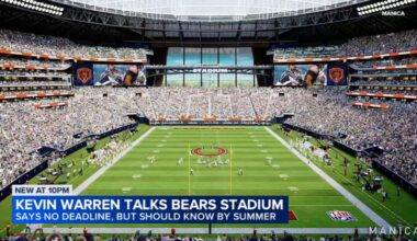 Chicago Bears stadium update: No deadline for deal, Kevin Warren says, as Kam Buckner says Arlington Heights, IL talks progressing