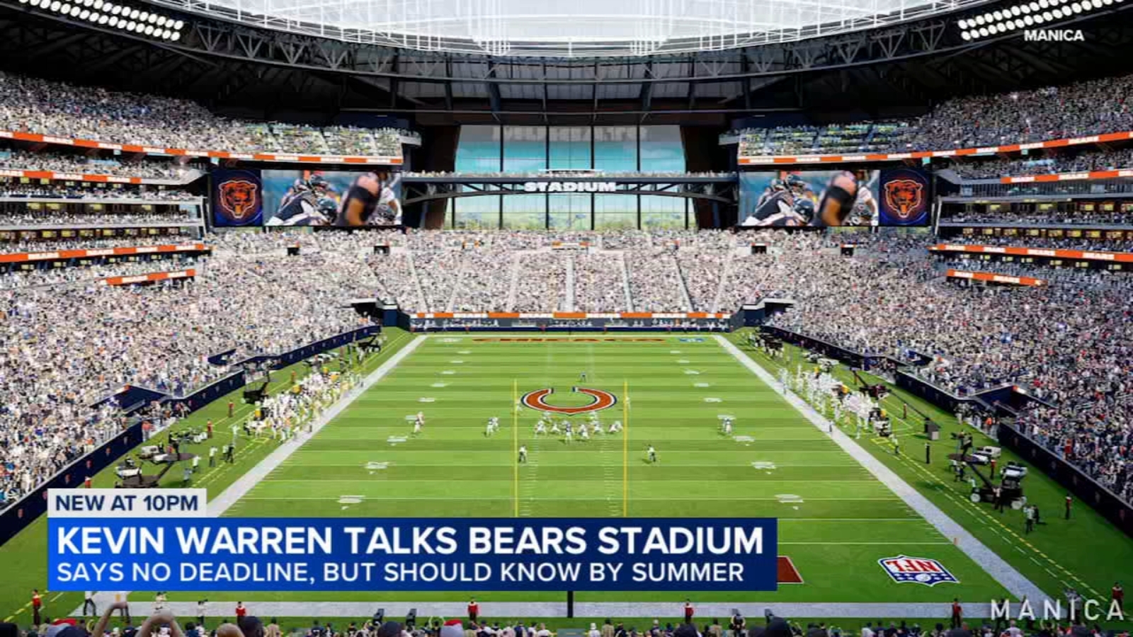 Chicago Bears stadium update: No deadline for deal, Kevin Warren says, as Kam Buckner says Arlington Heights, IL talks progressing