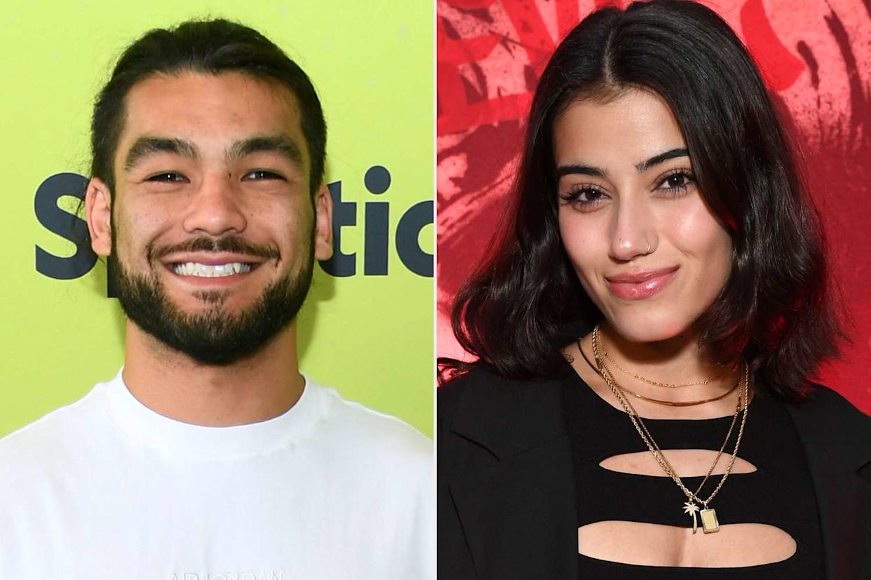 Puka Nacua and Sara SaffariCredit: Alberto Rodriguez/Variety via Getty; Jon Kopaloff/Getty for Blizzard Entertainment