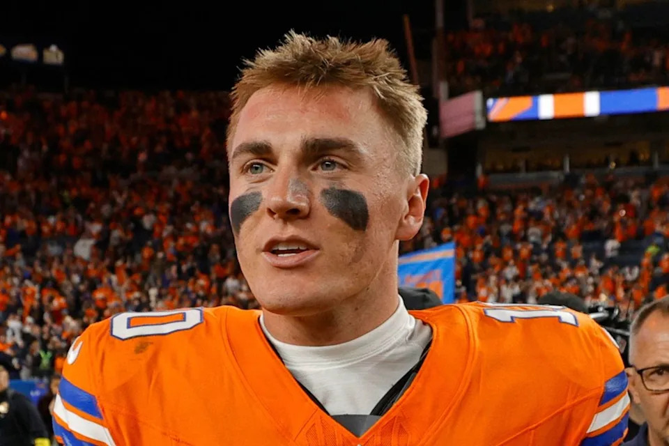 Denver Broncos quarterback Bo Nix (10).Isaiah J&period; Downing-Imagn Images