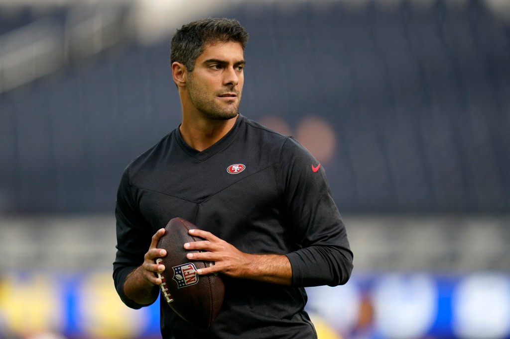 Jimmy Garoppolo 49ers quarterback