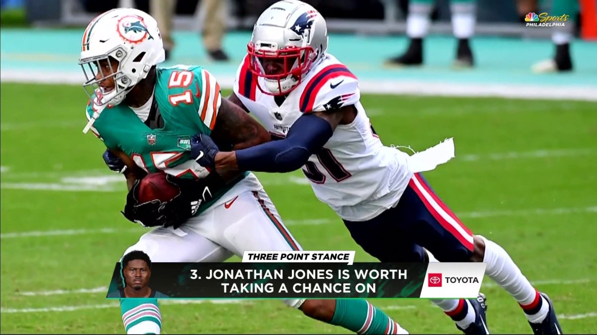 Eagles take a chance on veteran CB Jonathan Jones