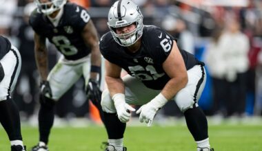 Jordan Meredith potential to rebound in 2026. Las Vegas Raiders, Kubiak