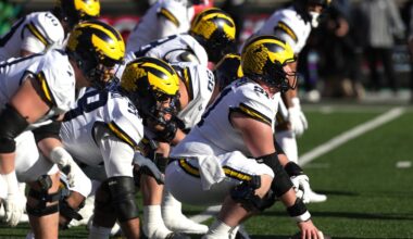 Michigan Football OL commit exploring his options, taking other visits