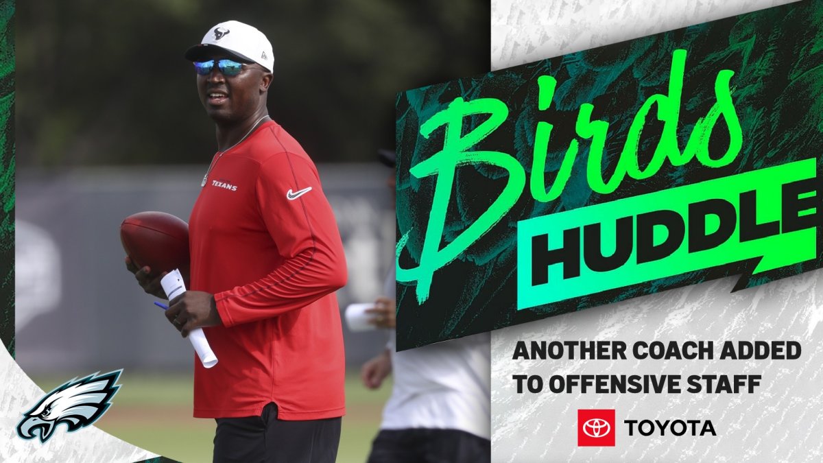 Eagles add yet another coach to offensive staff
