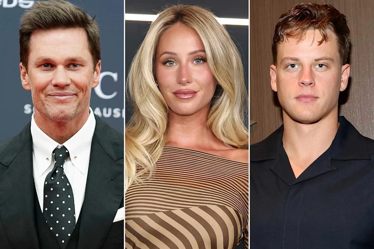 Tom Brady Trash Talks a Shocked Joe Burrow About Partying with Alix Earle