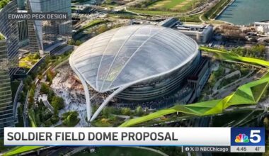 Architect’s dome over Soldier Field a ‘Hail Mary’ to keep Bears here – NBC Chicago