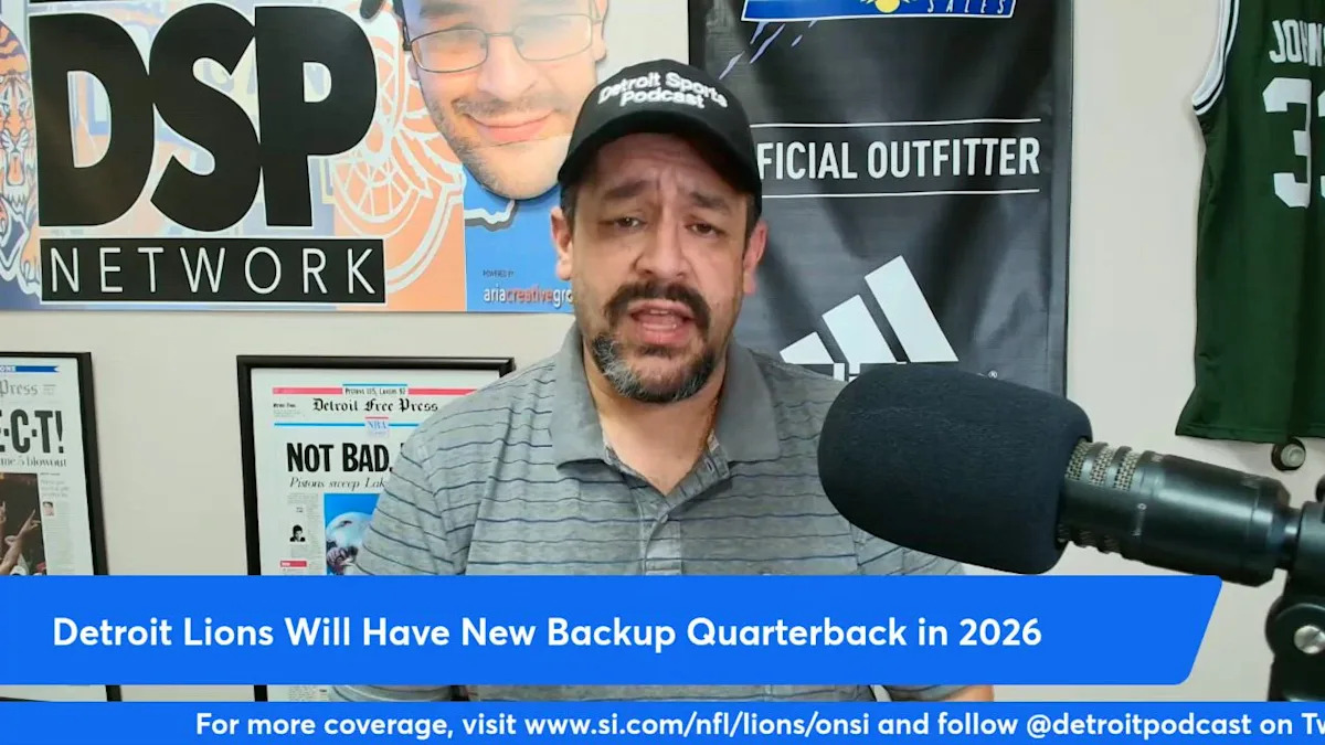 Detroit Lions Will Have New Backup QB in 2026