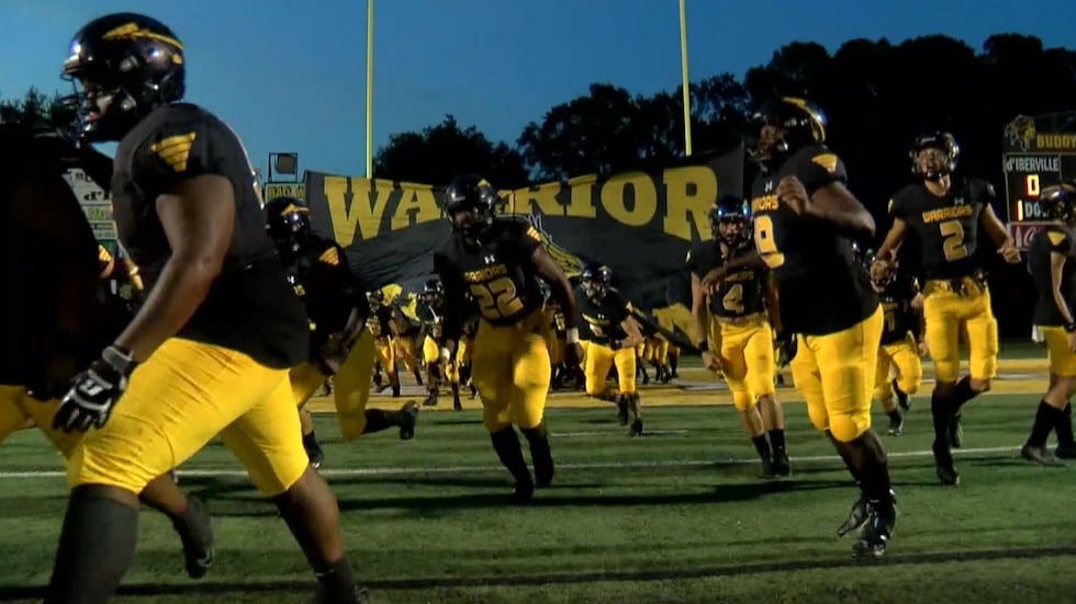 The stadium is shared by several sports and two middle schools, including the D'Iberville...