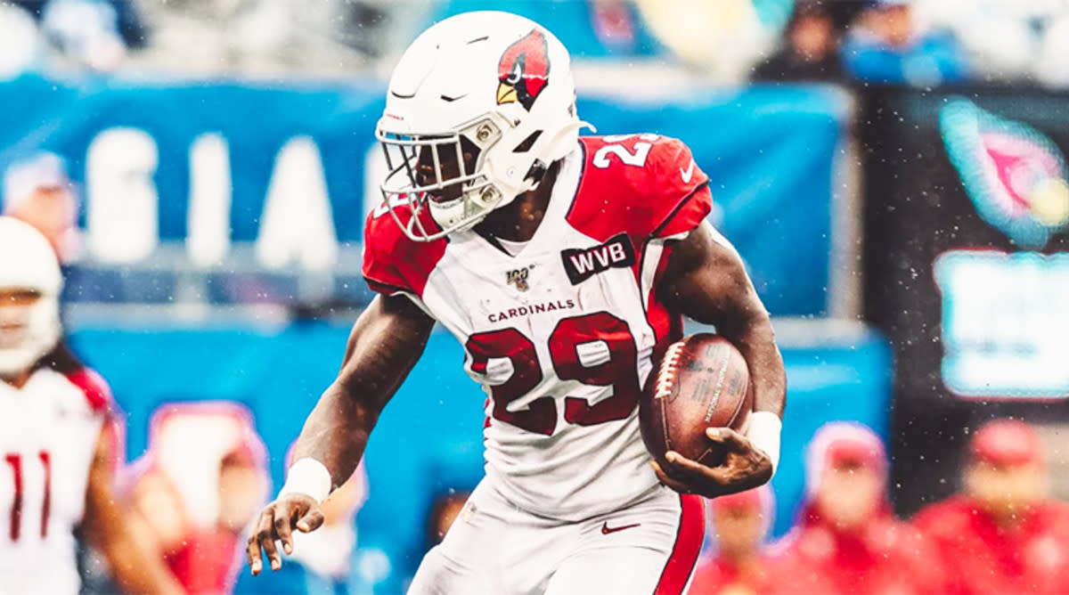 Former Arizona Cardinals running back Chase Edmonds.
