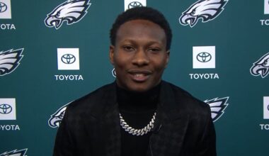 Highlights from Hollywood Brown's introductory press conference with Eagles