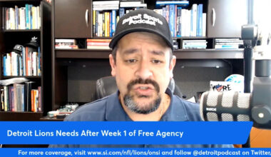 Detroit Lions Needs After Week 1 of 2026 NFL Free Agency