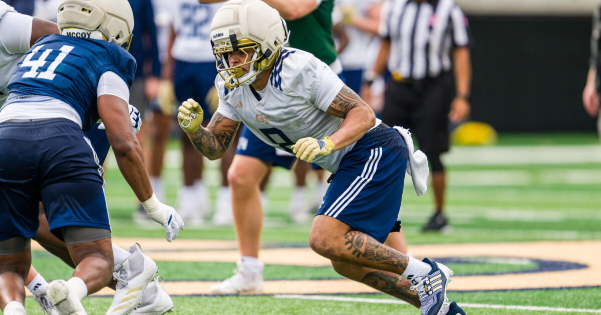 VIDEO/PHOTOS: 2026 Spring Practice - Day 4 – Football — Georgia Tech Yellow Jackets