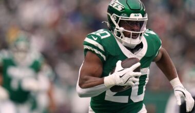 Jets place franchise tag on running back Breece Hall before the deadline | NFL