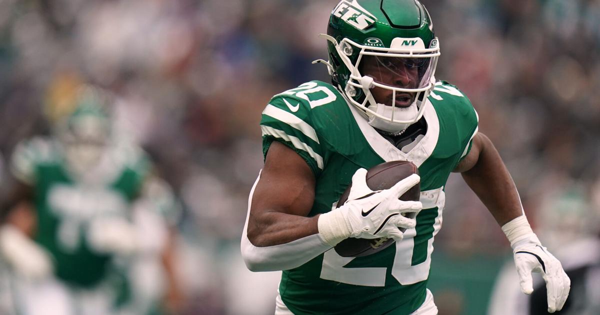 Jets place franchise tag on running back Breece Hall before the deadline | NFL