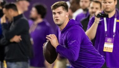 How Garrett Nussmeier helped NFL draft stock at LSU pro day | LSU