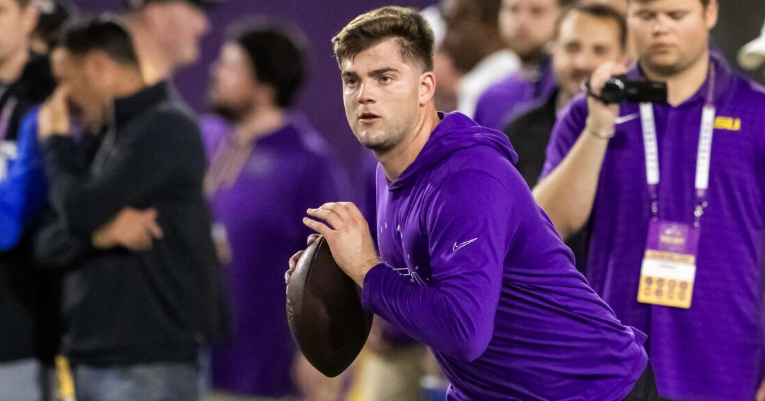 How Garrett Nussmeier helped NFL draft stock at LSU pro day | LSU