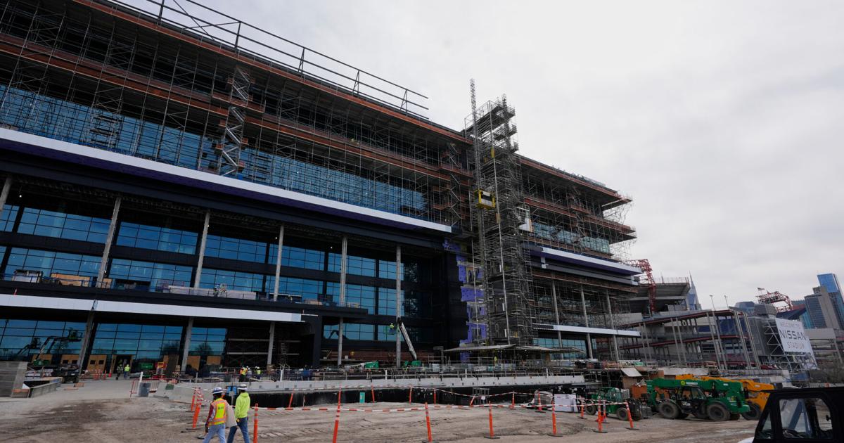 Tennessee Titans' new enclosed stadium on track for February 2027 completion | National Sports