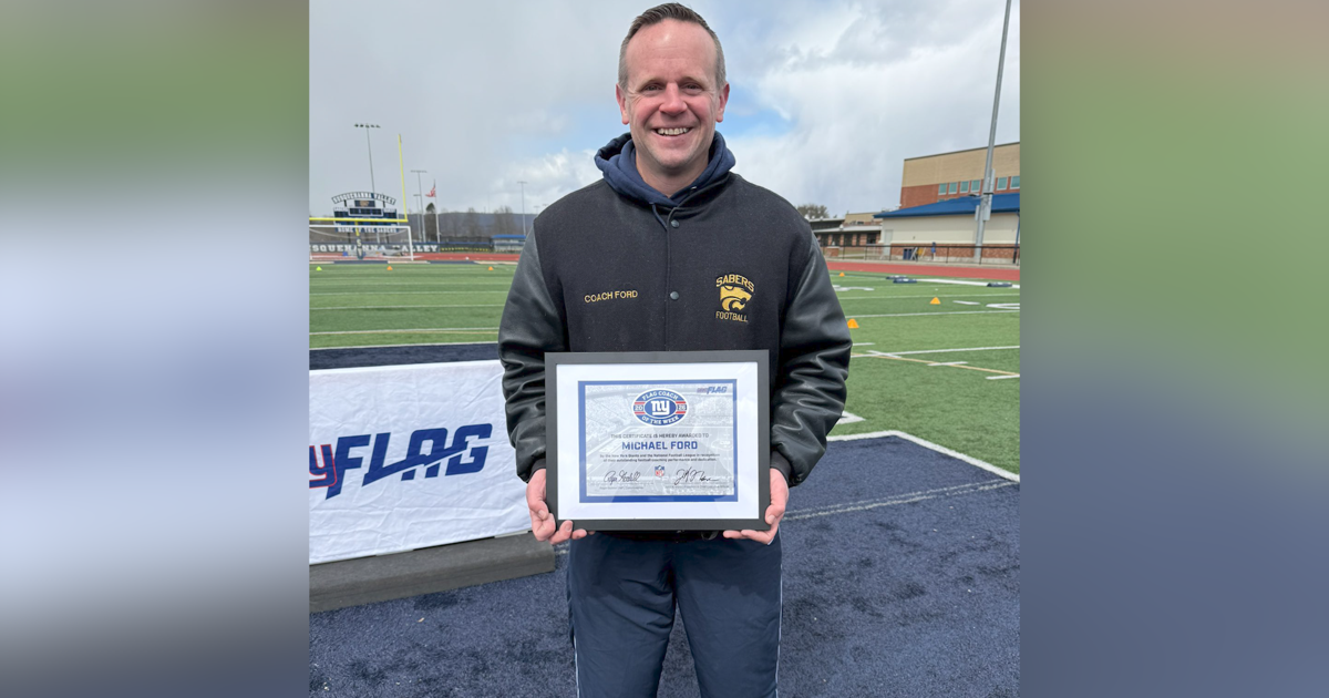 Susquehanna Valley's Mike Ford named New York Giants Flag Football Coach of the Week | Sports